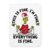 Grinch | Everything is Fine Magnet (Vertikal)