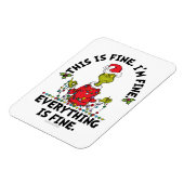 Grinch | Everything is Fine Magnet (Linke Seite)