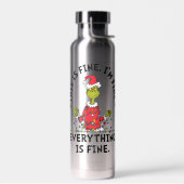Grinch | Everything is Fine Trinkflasche (Links)