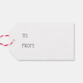 Grinch | Everything's Fine Geschenkanhänger (Rückseite Horizontal)