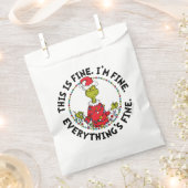 Grinch | Everything's Fine Geschenktütchen (Ausgeschnitten)