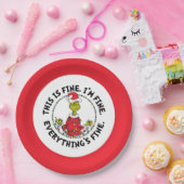 Grinch | Everything's Fine Pappteller (Party)