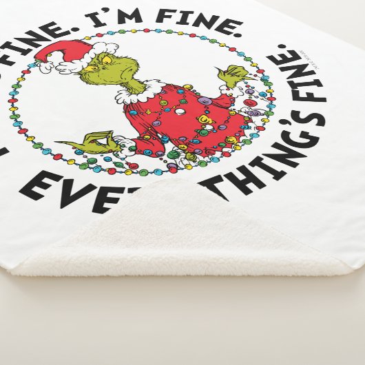 Grinch | Everything's Fine Sherpadecke (3/4)