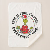 Grinch | Everything's Fine Sherpadecke (Vorderseite)