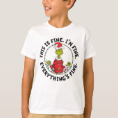 Grinch | Everything's Fine T-Shirt (Vorderseite)