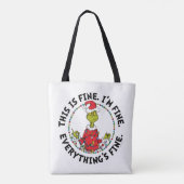 Grinch | Everything's Fine Tasche (Rückseite)