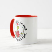 Grinch | Everything's Fine Tasse (Vorderseite Links)