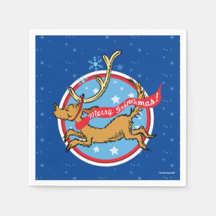 Grinch   Frohe Grinch-Weihnachten! Serviette