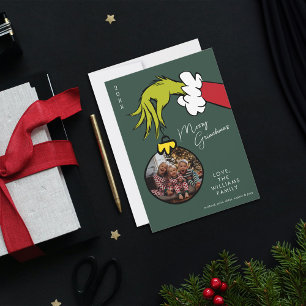 Grinch Frohe Grinchweihnachten Familienfoto Weihna