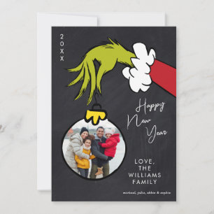 Grinch   Frohes Neues Jahr - Feiertagsfoto