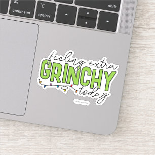 Grinch   Fühle mich heute besonders grinchig 4 Aufkleber