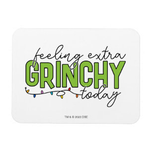 Grinch Fühle Mich Heute Besonders Grinchig 4 Magnet