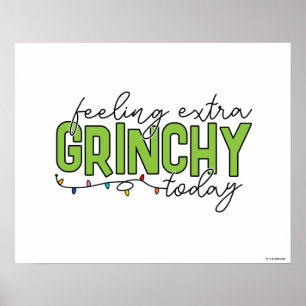 Grinch Fühle Mich Heute Besonders Grinchig 4 Poster
