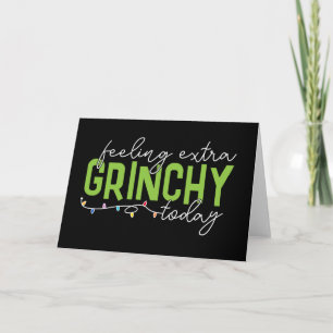 Grinch Fühle Mich Heute Besonders Grinchig Karte