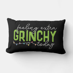 Grinch Fühle Mich Heute Besonders Grinchig Lendenkissen