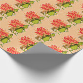 Grinch | Grinch & Max Starburst Geschenkpapier (Ecke)