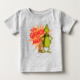 Grinch Grinch & Max Sternenexplosion Baby T-shirt