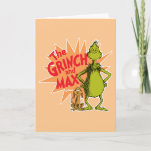 Grinch   Grinch & Max Sternenexplosion Karte