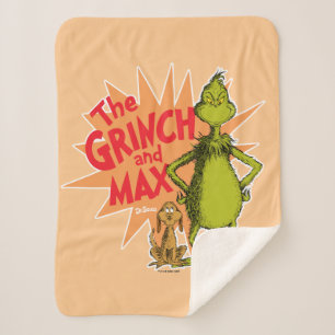 Grinch Grinch & Max Sternenexplosion Sherpadecke