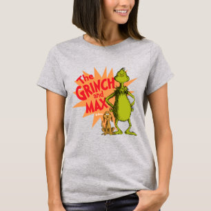 Grinch Grinch & Max Sternenexplosion T-Shirt