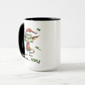 Grinch-Guide to Mornings Cup Tasse (Vorderseite Links)