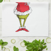 Grinch hält Cindy Lou Who Geschirrtuch (Gefaltet)