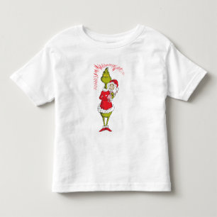 Grinch hält Cindy Lou Who Kleinkind T-shirt