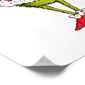 Grinch hält Cindy Lou Who Poster (Ecke)