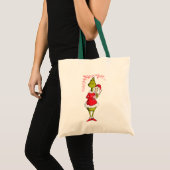 Grinch hält Cindy Lou Who Tragetasche (Vorderseite (Produkt))