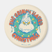 Grinch hasste Weihnachten Magnet (Vorne)