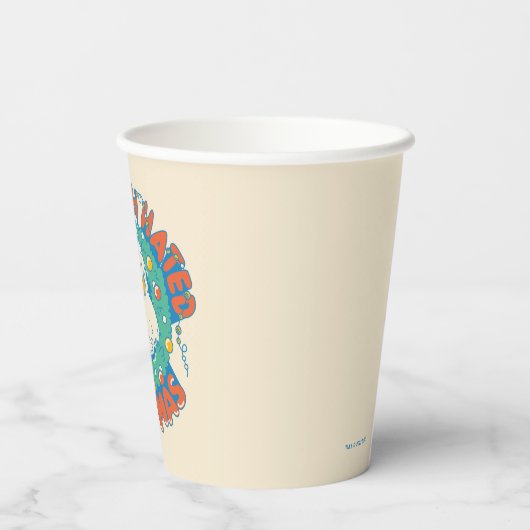 Grinch hasste Weihnachten Pappbecher (Rückseite)