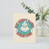 Grinch hasste Weihnachten Postkarte (Stehend Vorderseite)