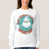 Grinch hasste Weihnachten Sweatshirt (Vorderseite)