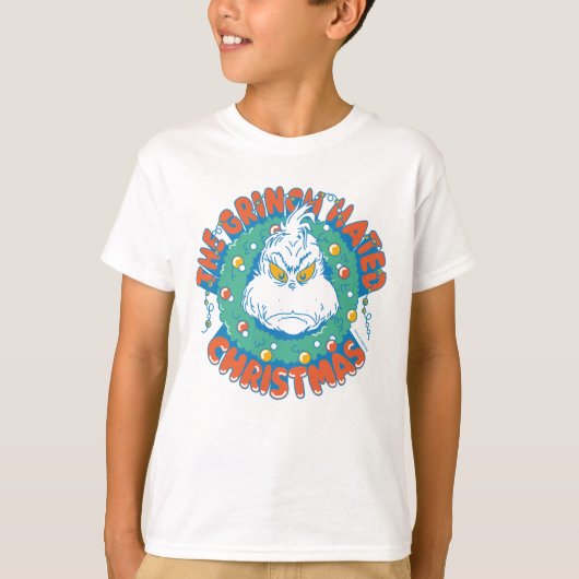 Grinch hasste Weihnachten T-Shirt (Vorderseite)