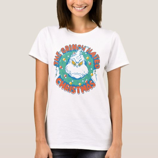 Grinch hasste Weihnachten T-Shirt (Vorderseite)
