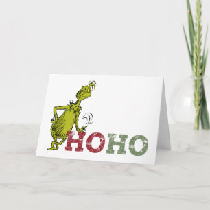 Grinch Ho Ho Ho Karte