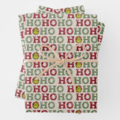 Grinch Ho Ho Ho Muster Geschenkpapier Set (Beispiel)