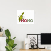 Grinch | Ho Ho Ho Poster (Heimbüro)