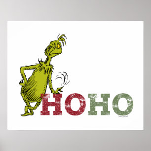 Grinch   Ho Ho Ho Poster
