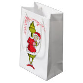 Grinch Holds Cindy Lou Who Kleine Geschenktüte (Rückseite Schrägansicht)