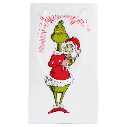 Grinch Holds Cindy Lou Who Kleine Geschenktüte (Vorderseite)