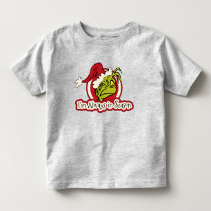 Grinch Ich bin immer in Saison Kleinkind T-shirt