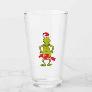 Grinch Ich bin zurück Lustig Glas