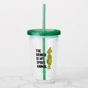 Grinch ist mein Spirit Animal Acryltrinkbecher