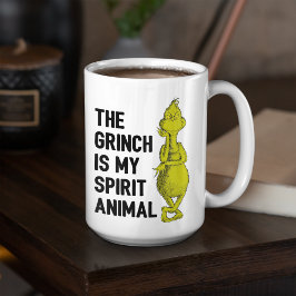 Grinch ist mein Spirit Animal Kaffeetasse