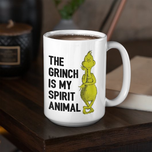 Grinch ist mein Spirit Animal Kaffeetasse