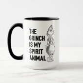 Grinch ist mein Spirit Animal Tasse (Links)