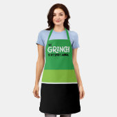 Grinch ist mein Spirit Animal Zitat Schürze (Getragen)