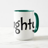 Grinch ist naughty tasse (VorderseiteRechts)