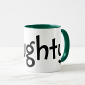 Grinch ist naughty tasse (VorderseiteRechts)